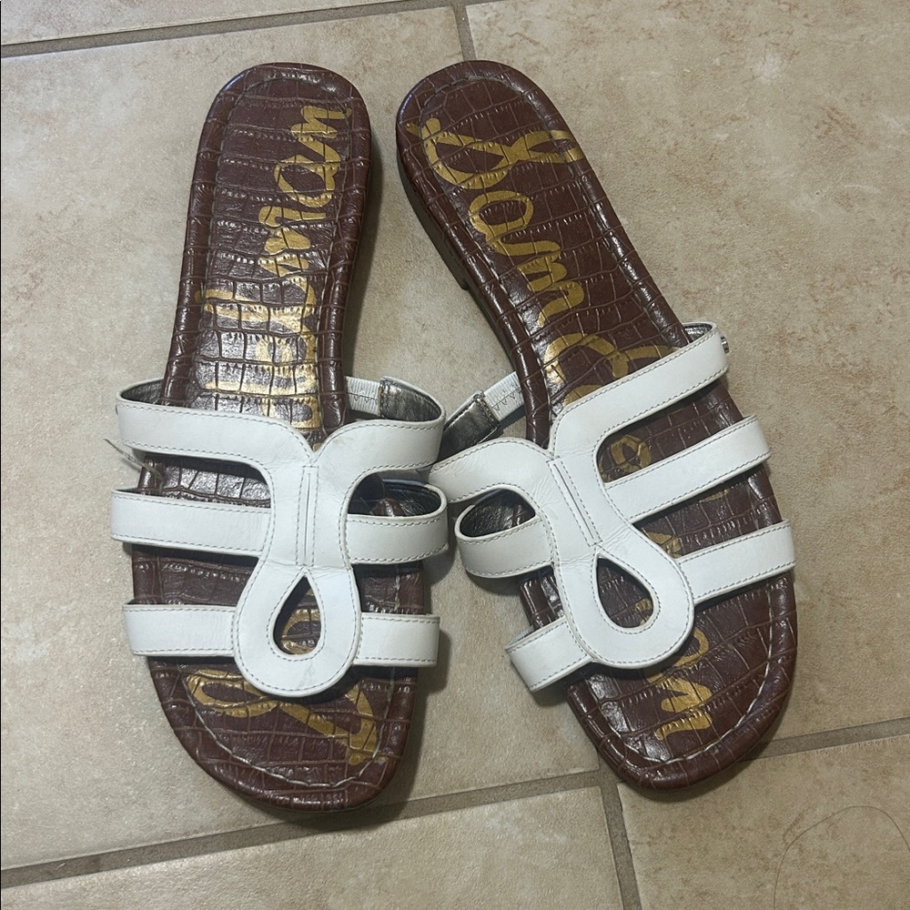 Sam Edelman white Sandals